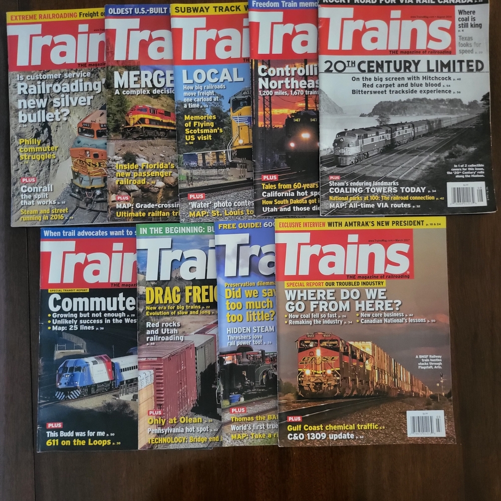 2016/2017 Trains Magazine Collection